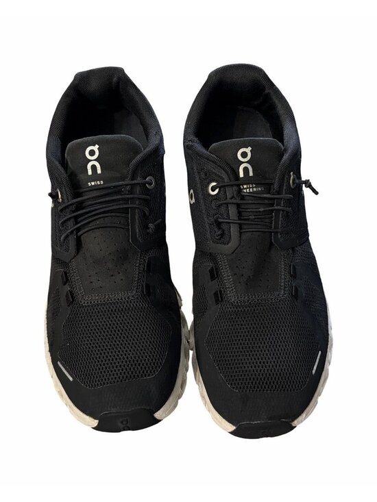 ON Cloud 5 Running  Atheltic Sneakers Men US 8.5 Trainers  Mesh Top Black Shoes